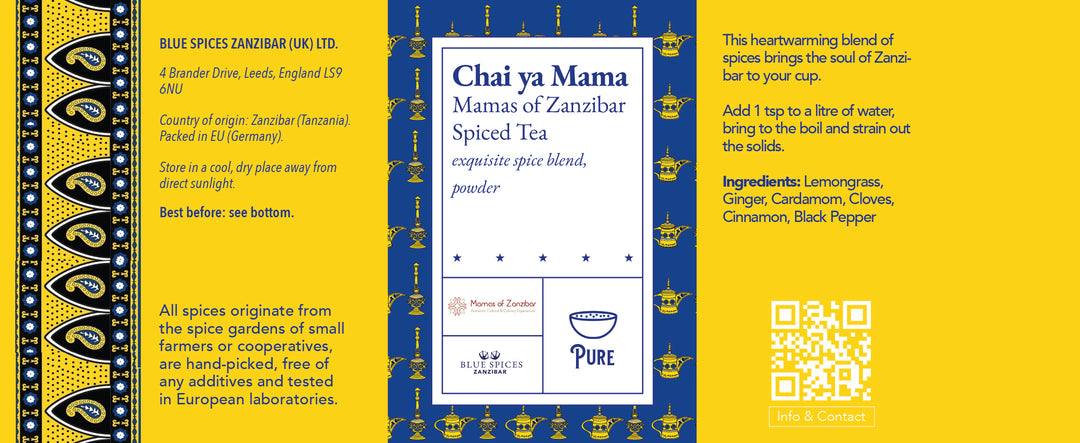 Mamas of Zanzibar - Chai ya Mama - Spiced tea