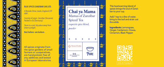 Mamas of Zanzibar - Chai ya Mama - Spiced tea