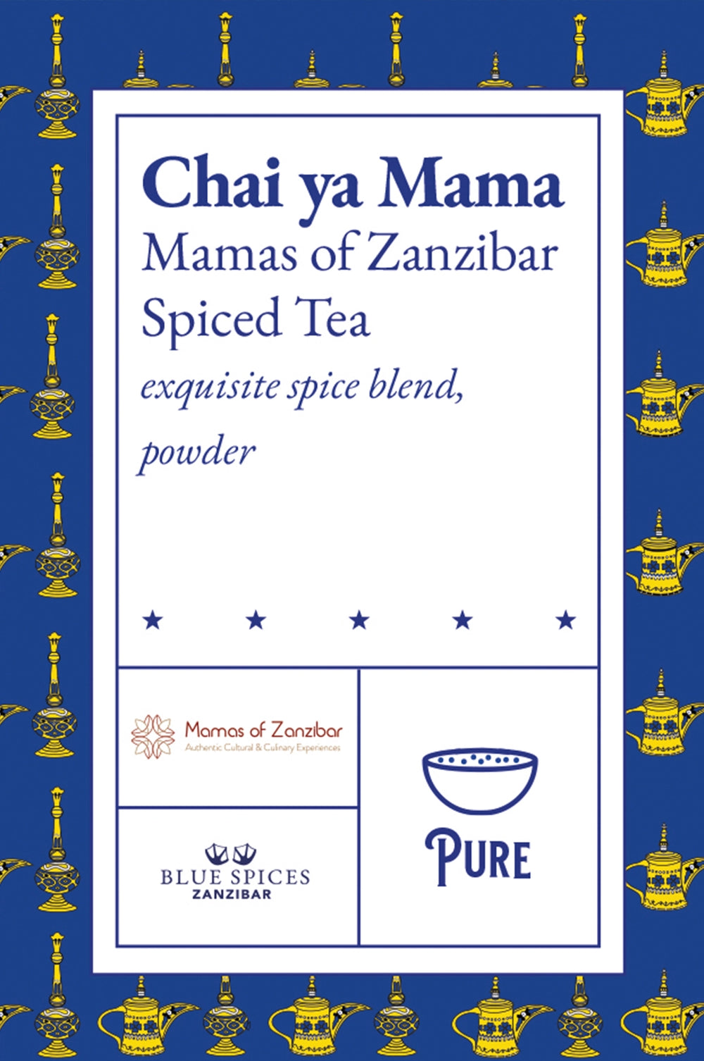 Mamas of Zanzibar - Chai ya Mama - Spiced tea