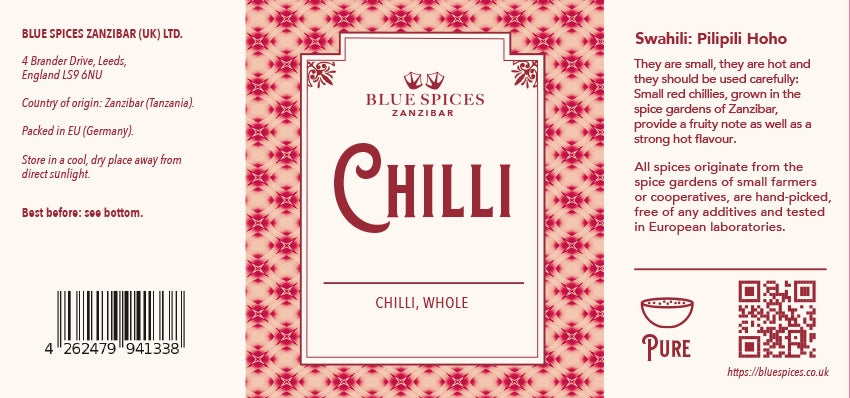 Zanzibar Chili (whole)