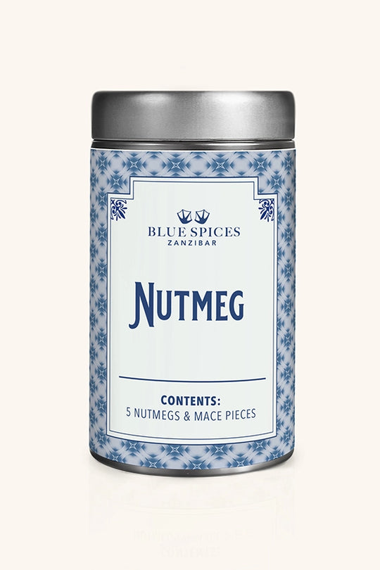 Nutmeg and pieces of mace (whole)
