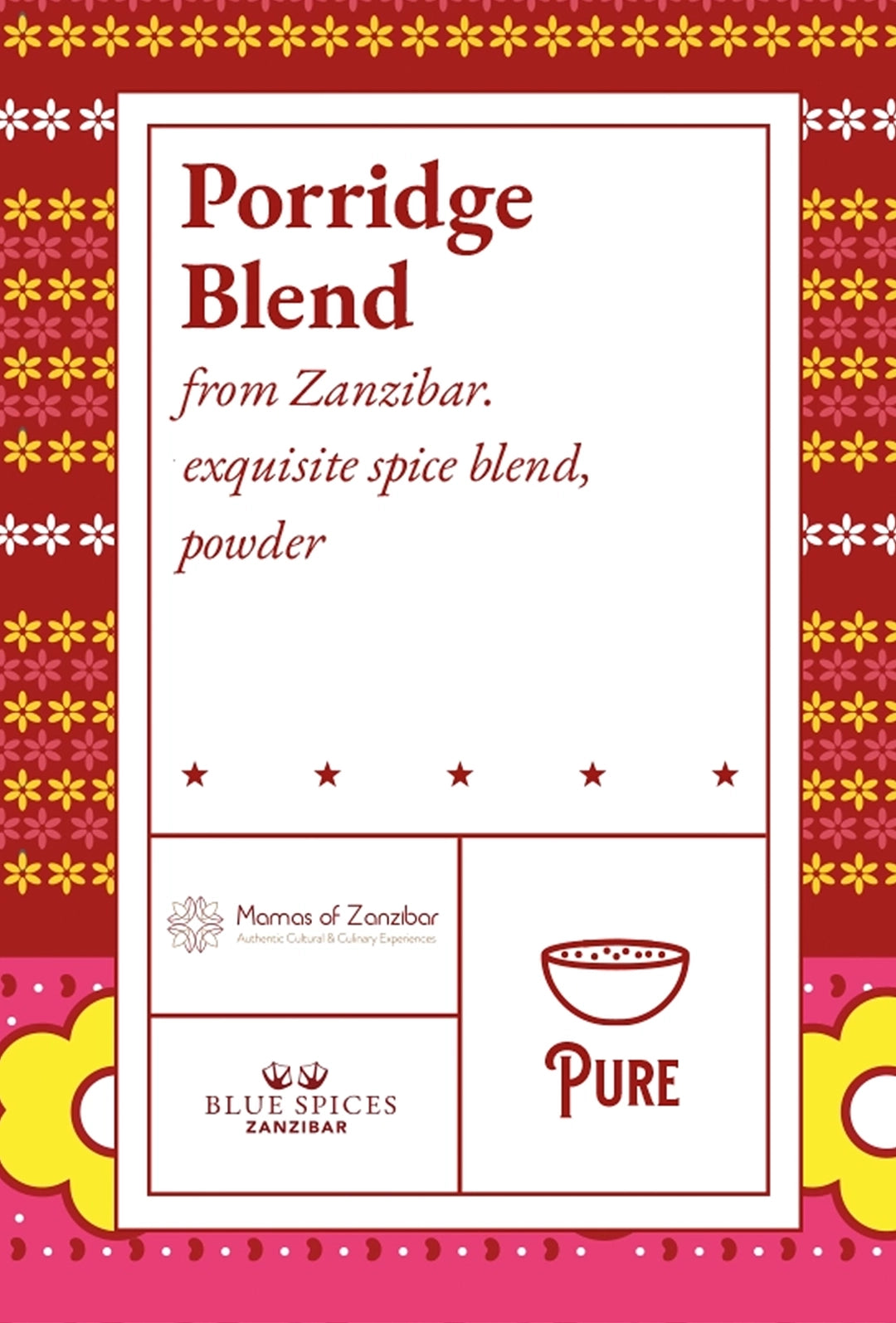 Mamas of Zanzibar - Zanzibar Porridge Blend